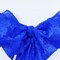 10 Pieces Royal Blue Caspari Lace Chair Sashes for Elegant Event Seating Décor 9x108 Inches